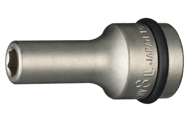 TONE インパクトレンチ用ロングソケット(4NV-L)(6角・差込角12.7)
